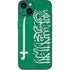 Saudi Arabia Flag Distressed iPhone 14 Skin